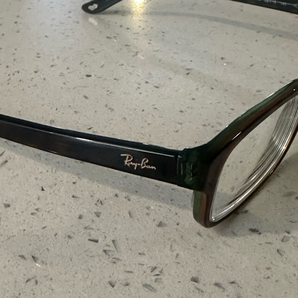 Ray-Ban Brown Rectangular Prescription Glasses - image 2